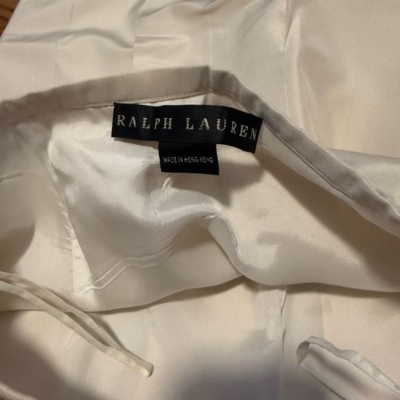 Ralph Lauren Silk Ivory Skirt - Picture 3 of 9
